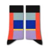 long socks geometric socks adult