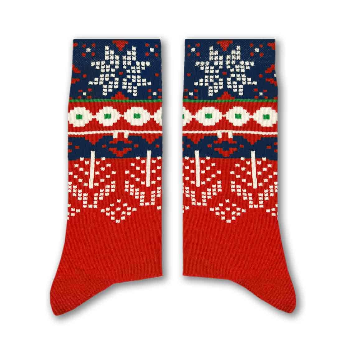 sikasok christmas socks adult crochet